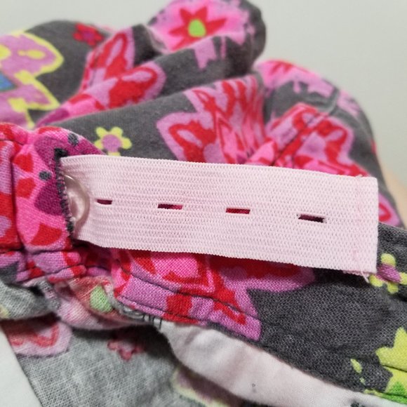 Old Navy shorts 14 Printed Linen Knight Time floral mandala print adjustable - Picture 14 of 16